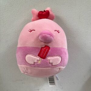 Squishmallows Disney Daisy Duck With Pink Popsicle NWOT Stuffed Animal